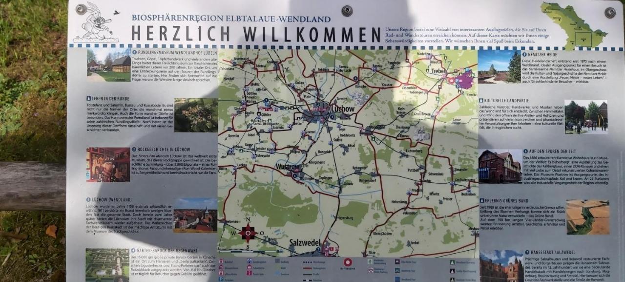 de lüt Ferienhof Jameln Exterior foto